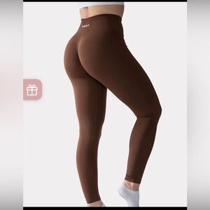 AURORA Women's Brown Leggings